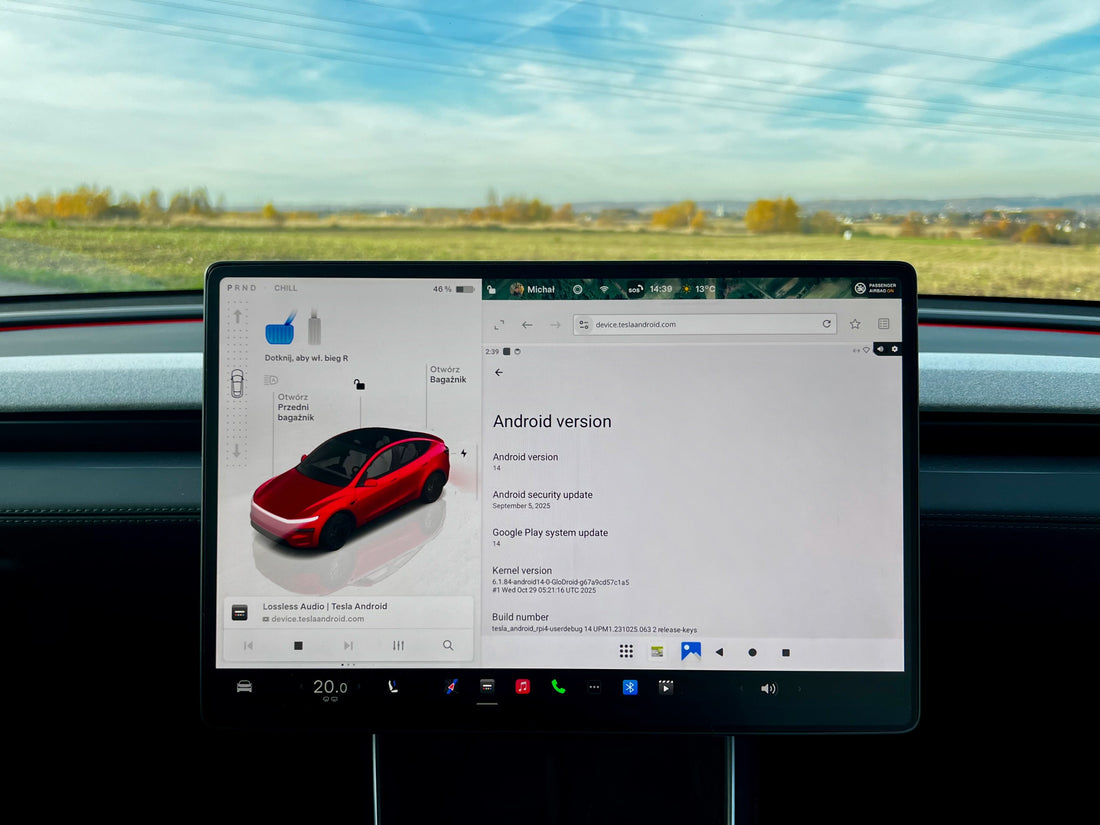 Tesla Android 2025.44.1 Update: Improved Performance, Lossless Audio, and more